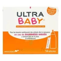 Ultra-baby Poudre Antidiarrhéique 14 Sticks/2g à Seysses
