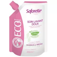 Saforelle Solution Soin Lavant Doux Eco-recharge/400ml à Seysses