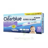 Clearblue Test D'ovulation 2 Hormones B/10 à Seysses